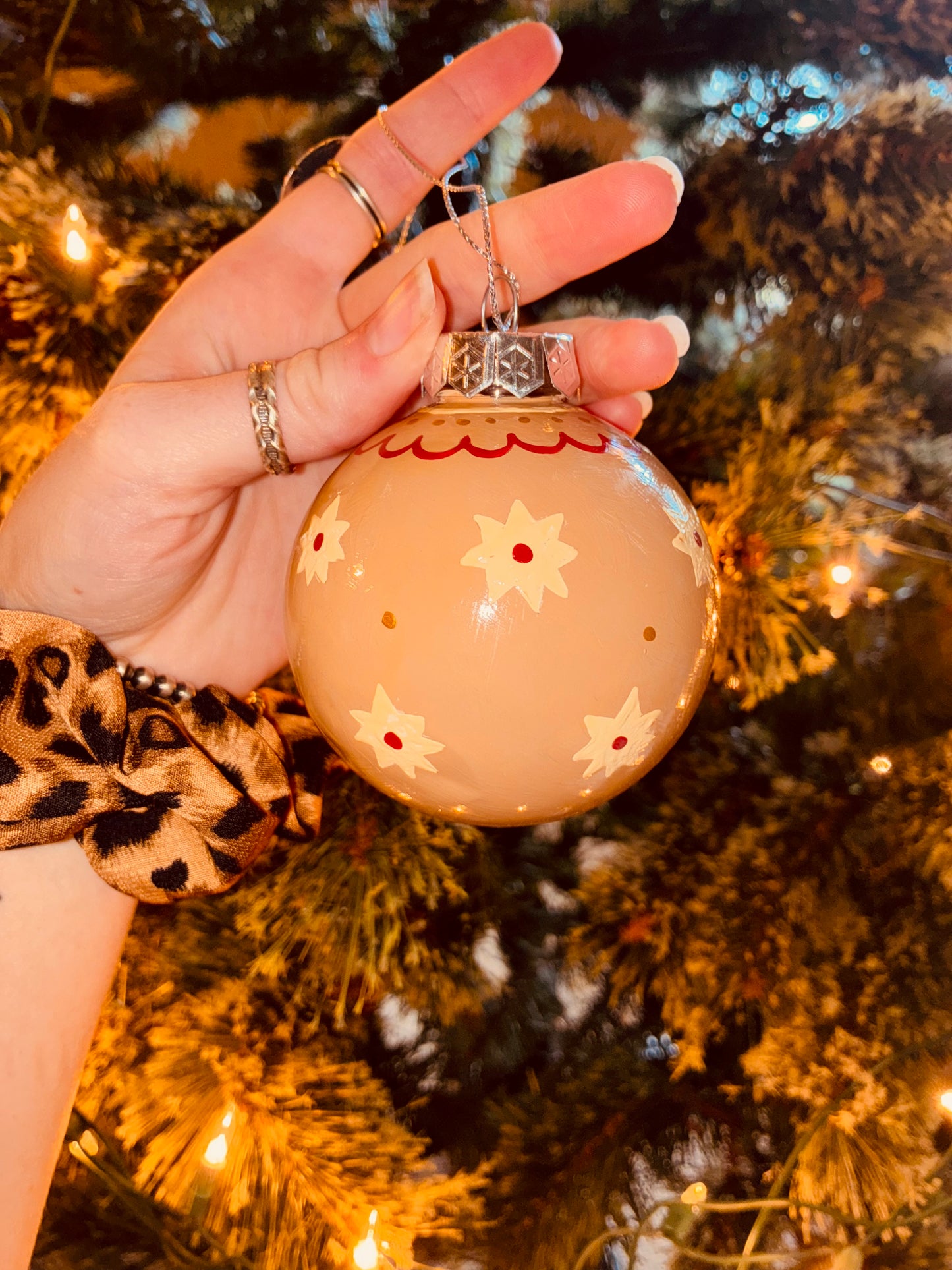 Cut It Large HANDPAINTED Ornament