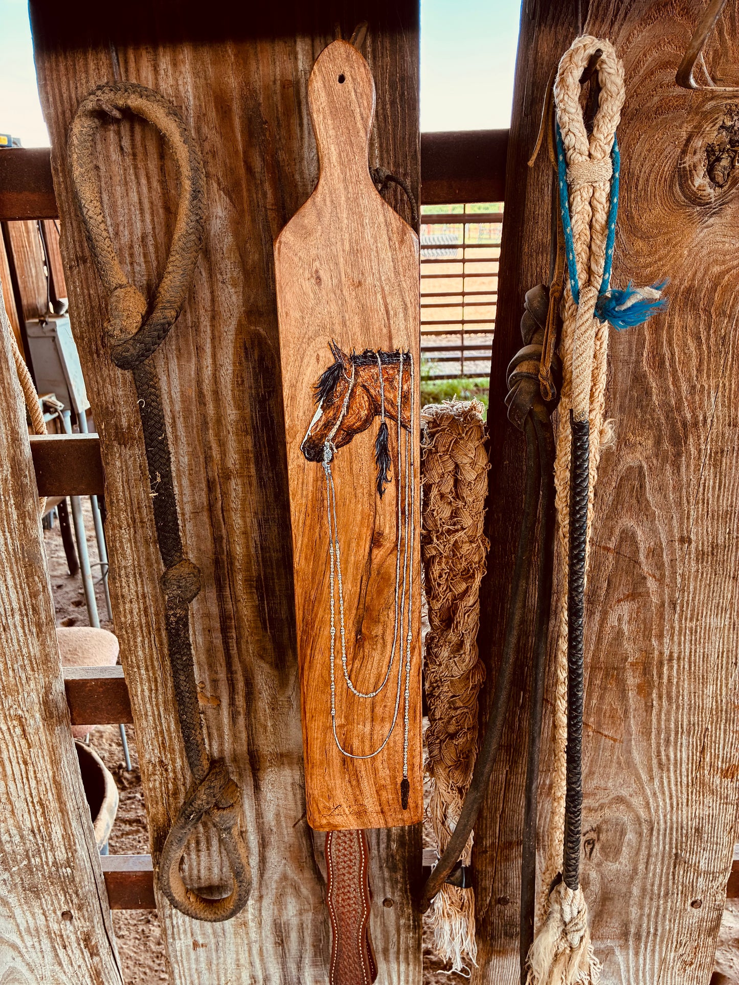 Gus Handpainted Wooden Decoration