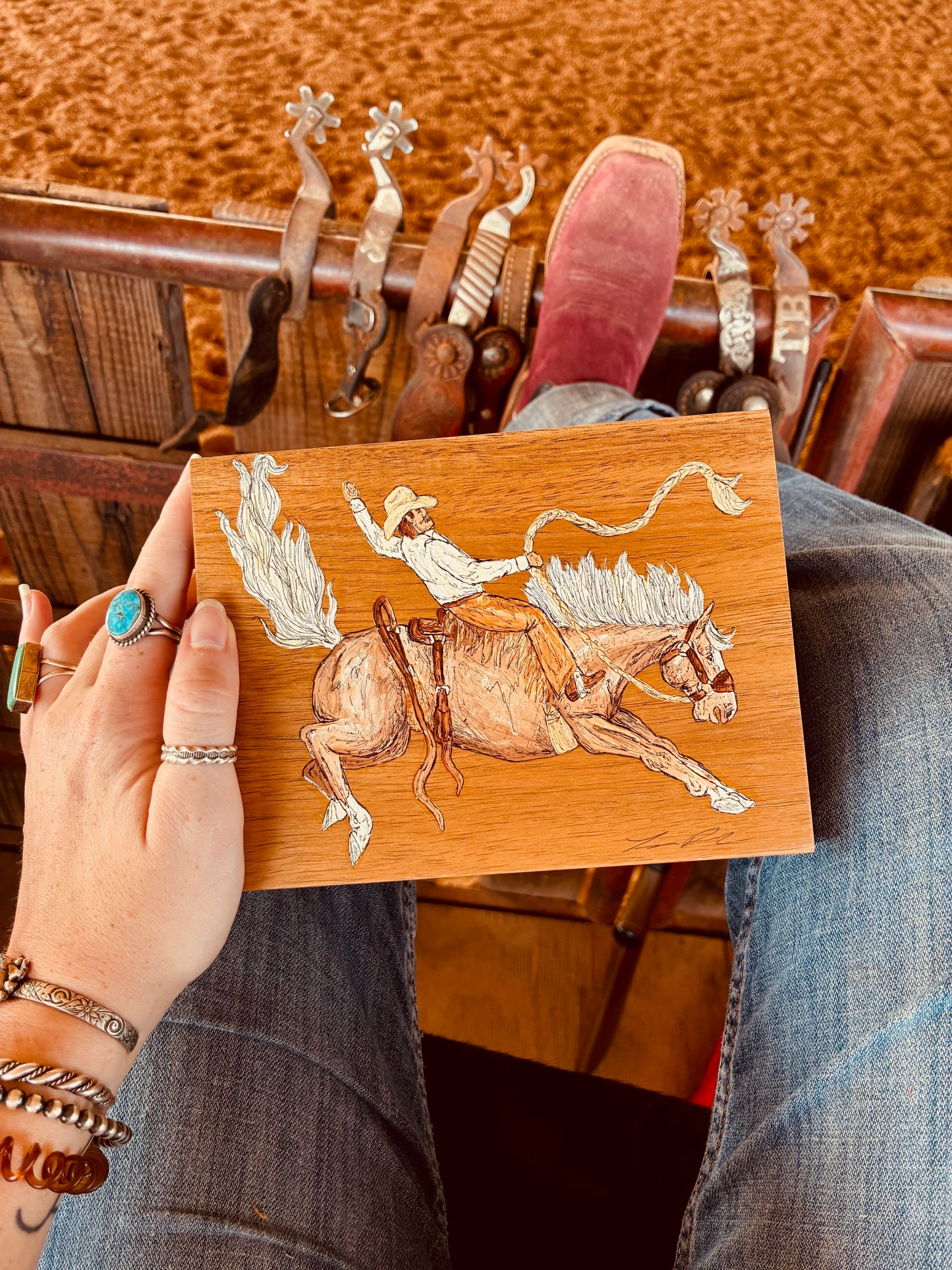 Kingston Handpainted Keepsake Box