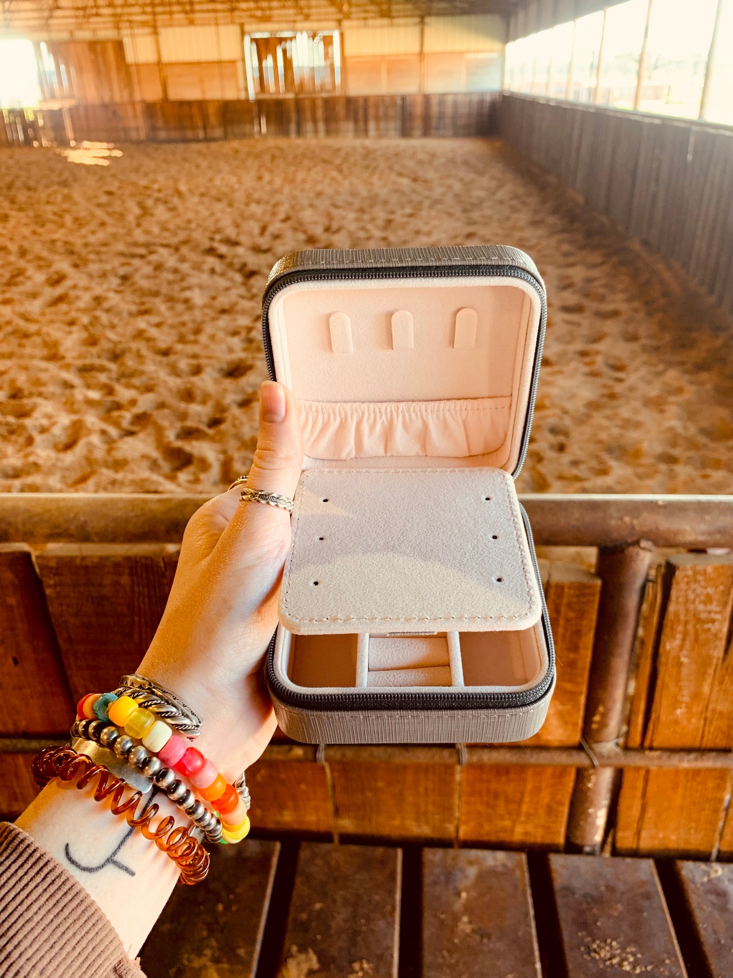 Cow Girl Mirror Mini Case