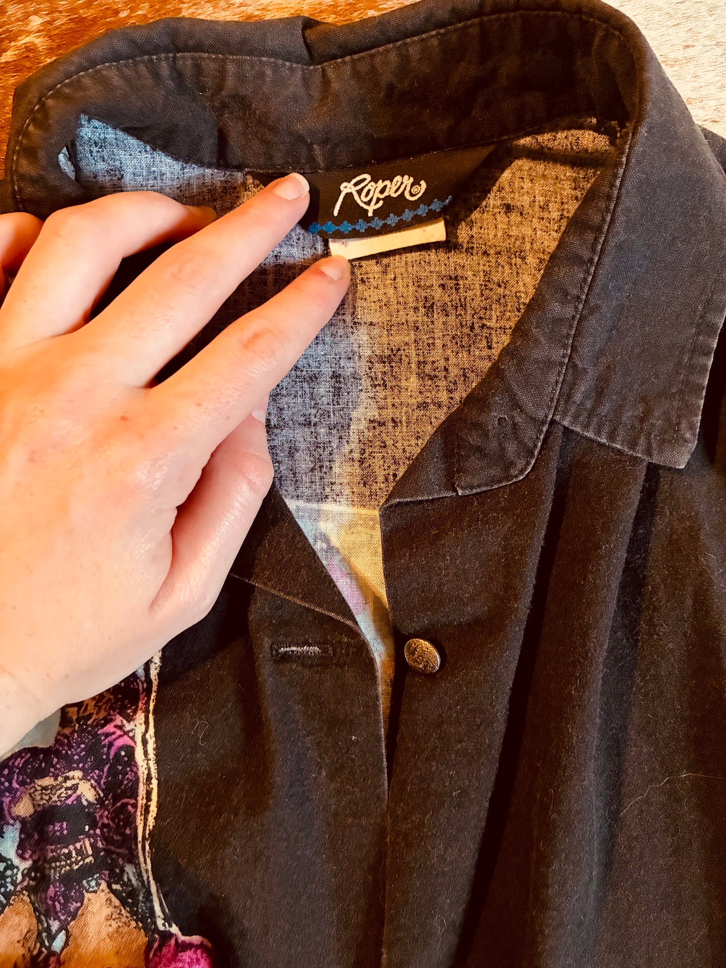 Women’s Vintage Roper Shirt Large