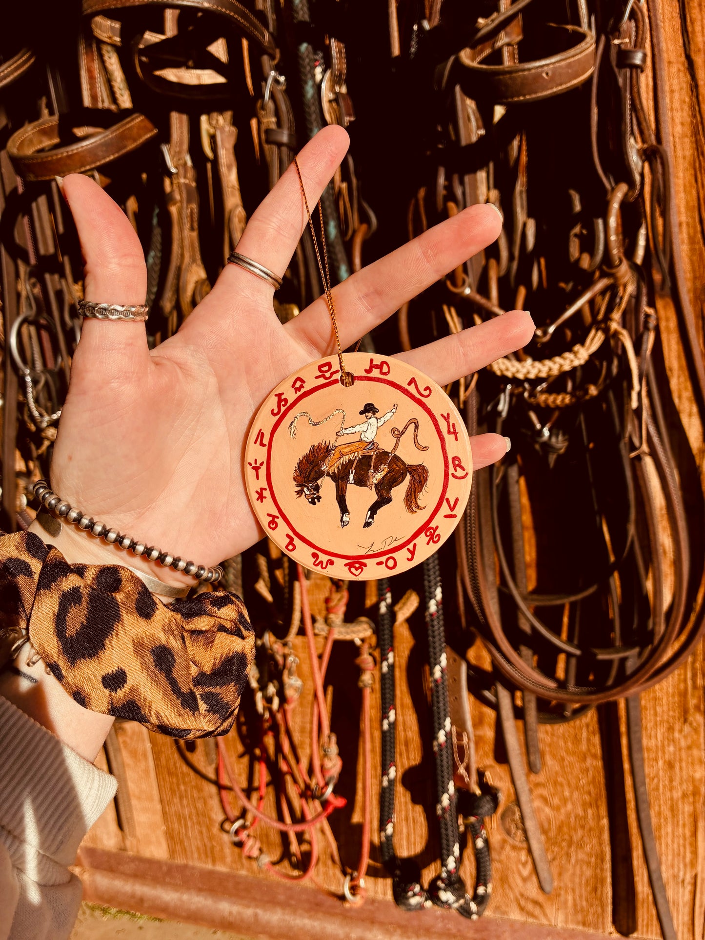 Branded Hanpainted Ornament