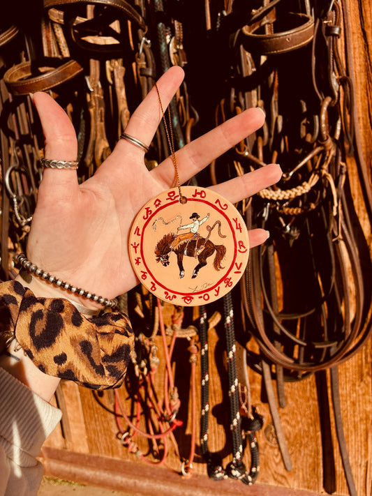 Branded Hanpainted Ornament