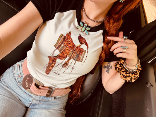 Along for the Ride Baby Tee