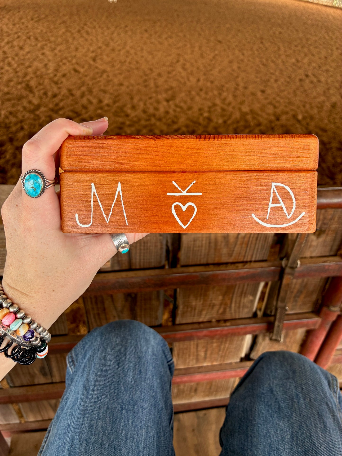 Rope It Wooden Jewelry Box