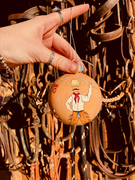 Rope Tricks Large HANDPAINTED Ornament