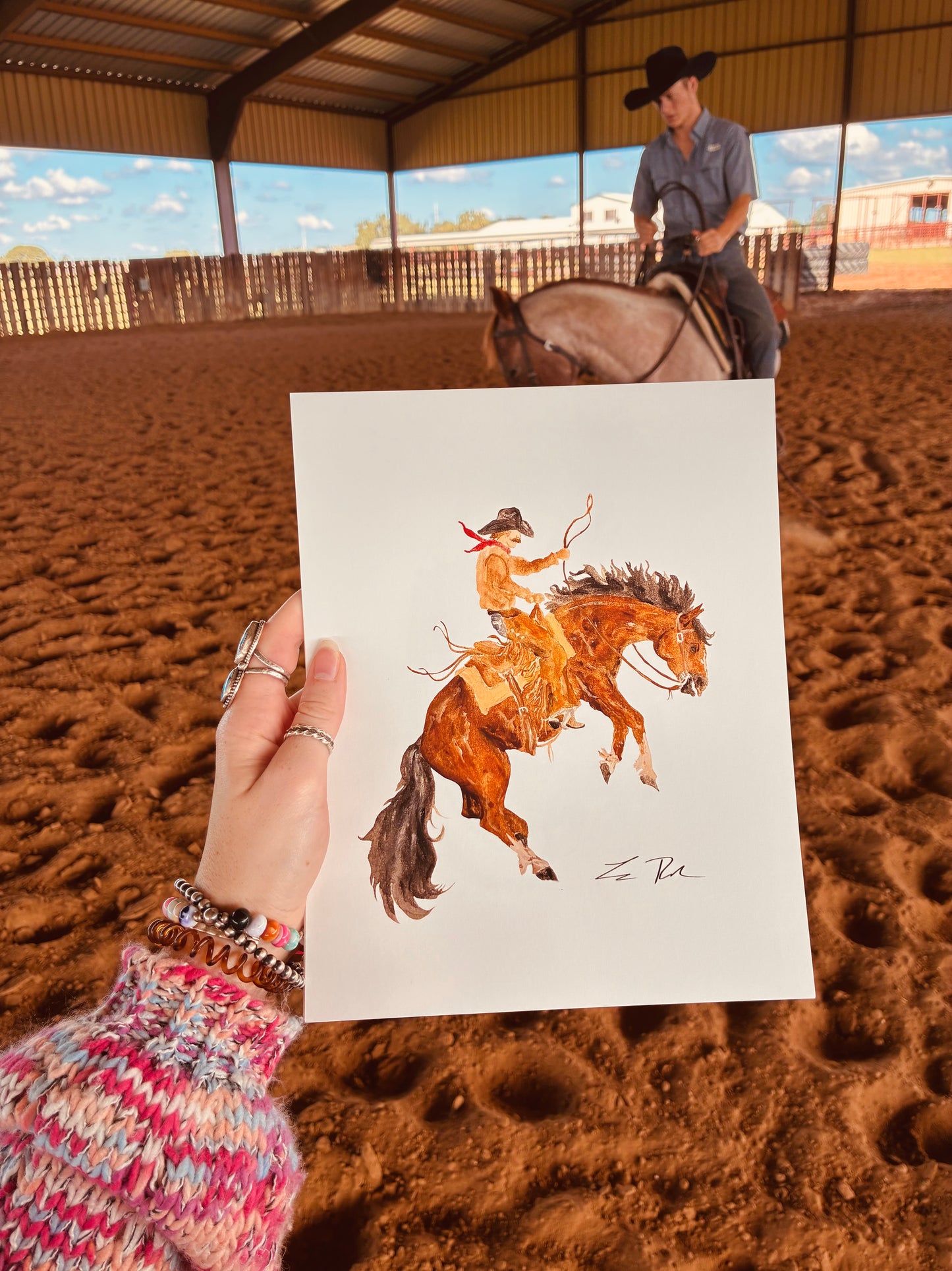 Howdy Giclee Print