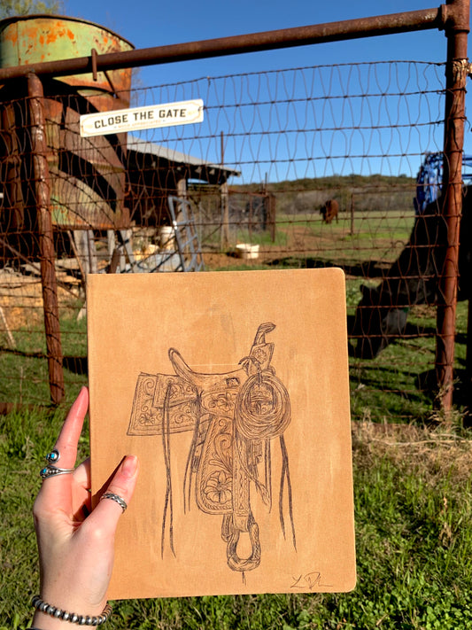 Saddle Babe Sketch 2024 Planner