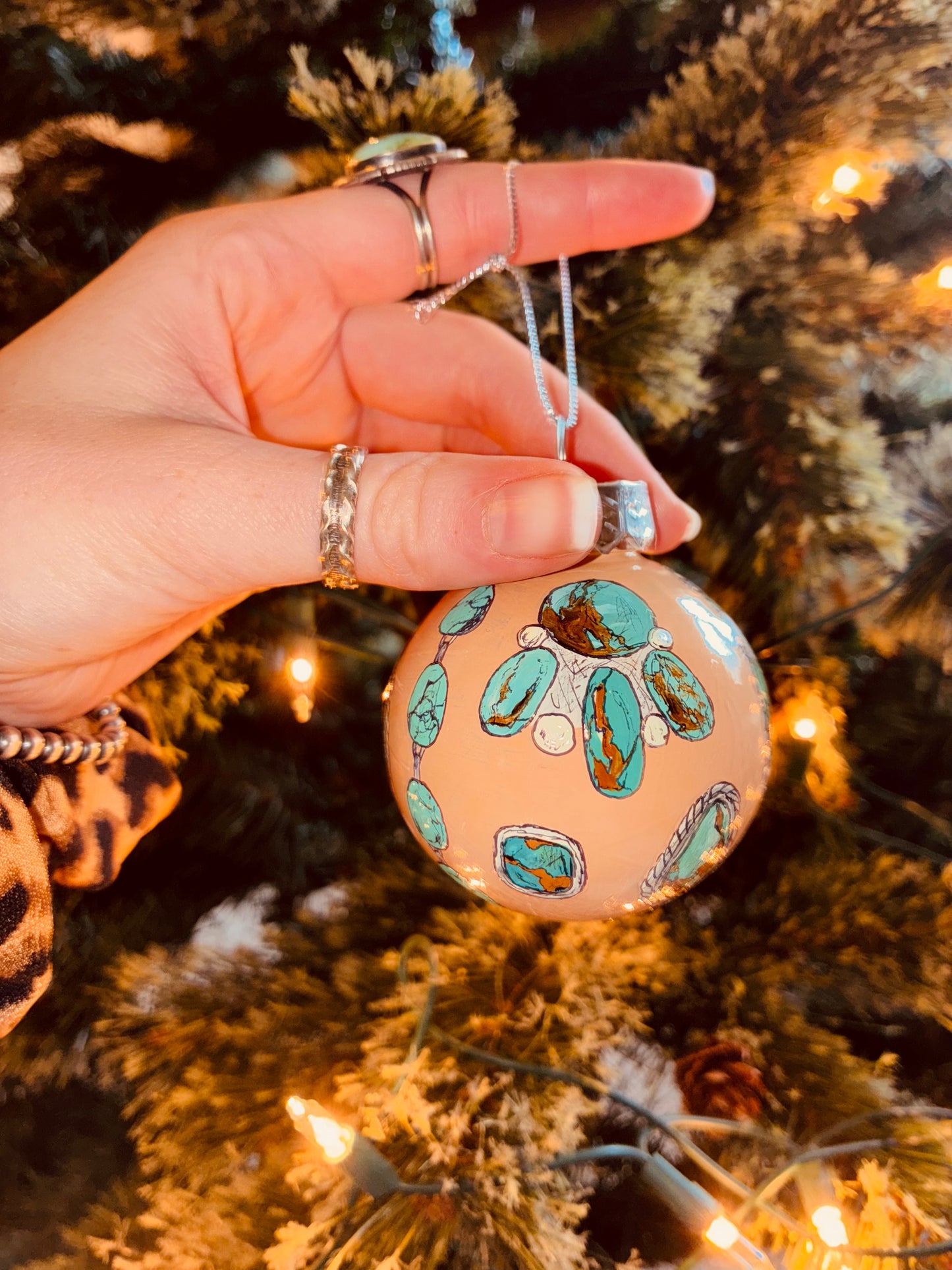 Claire Small HANDPAINTED Ornament