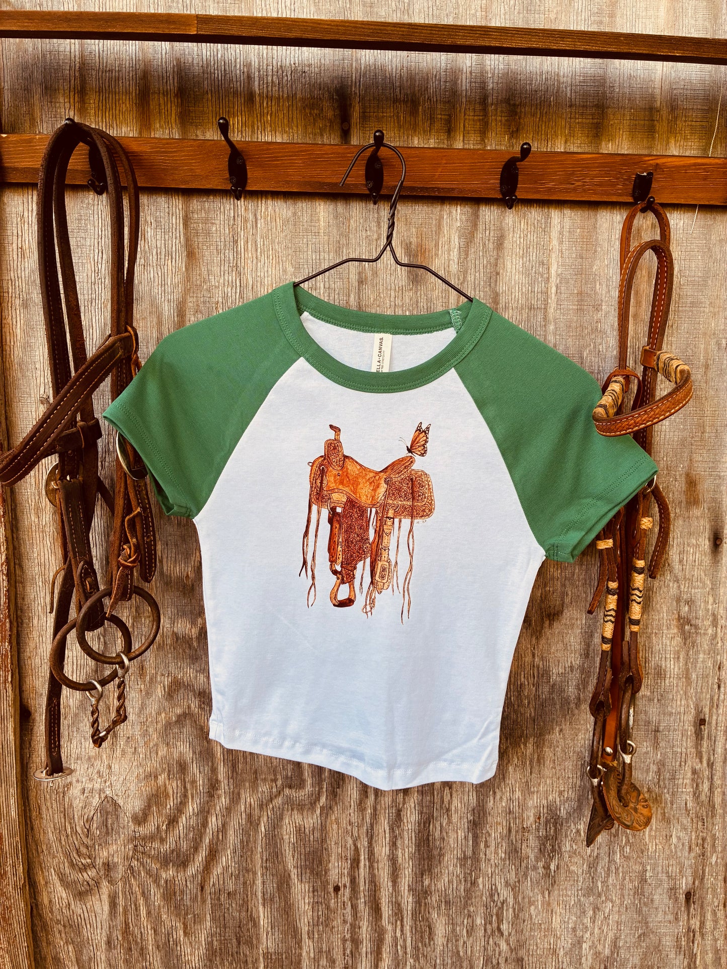 Flutterby Ride Baby Tee