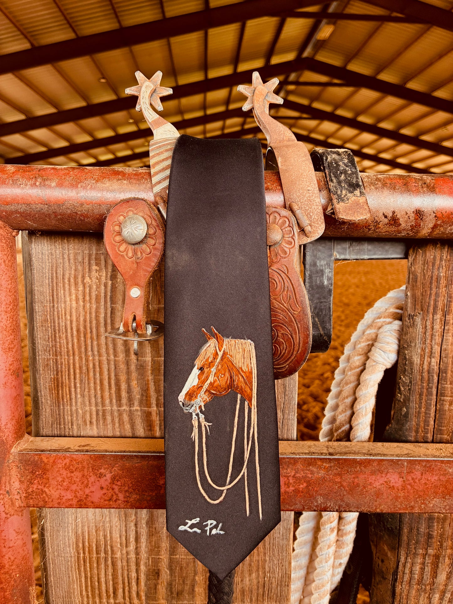 Augustus Handpainted Necktie