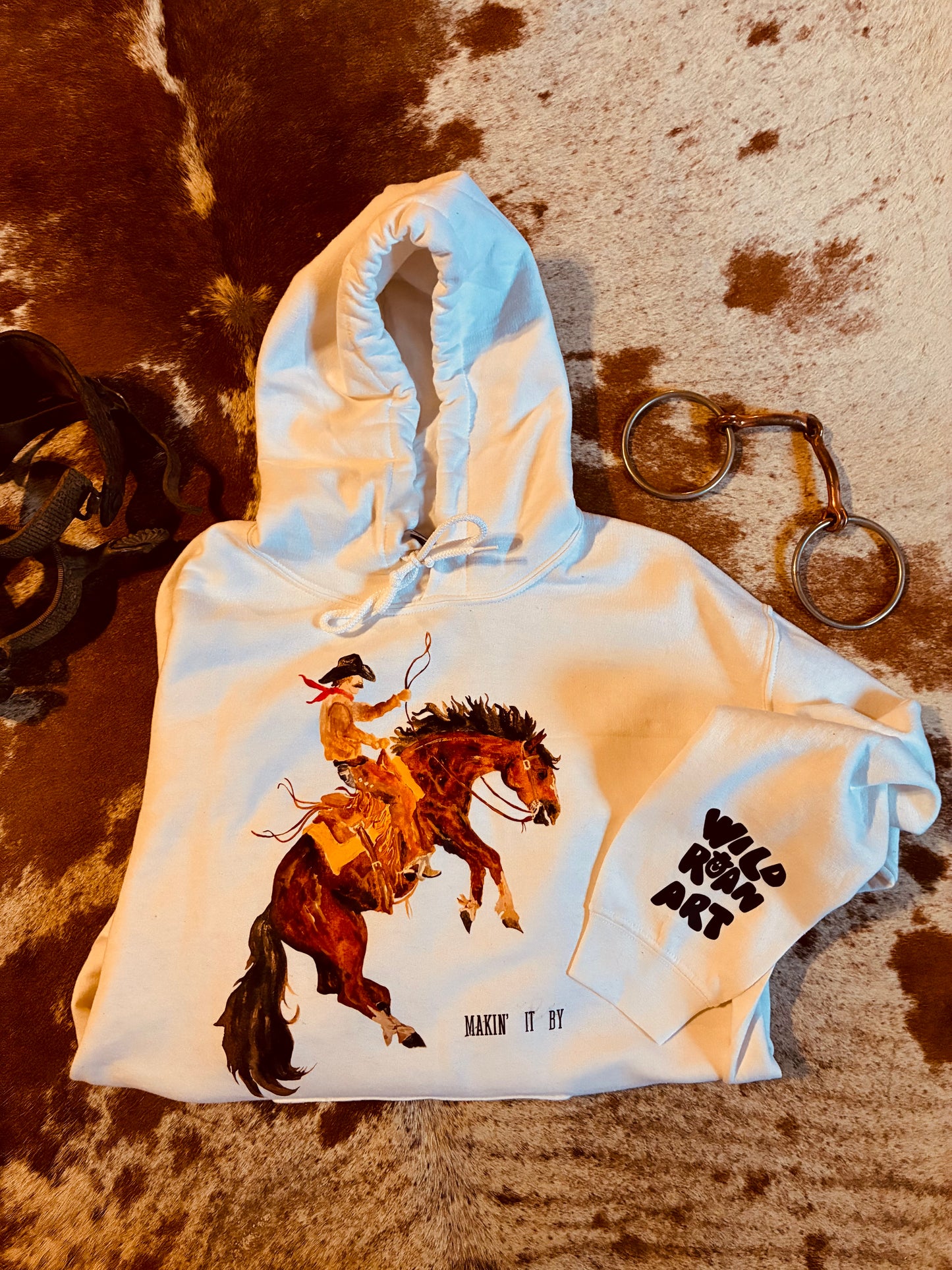 DISCOUNTED White Hoodie M