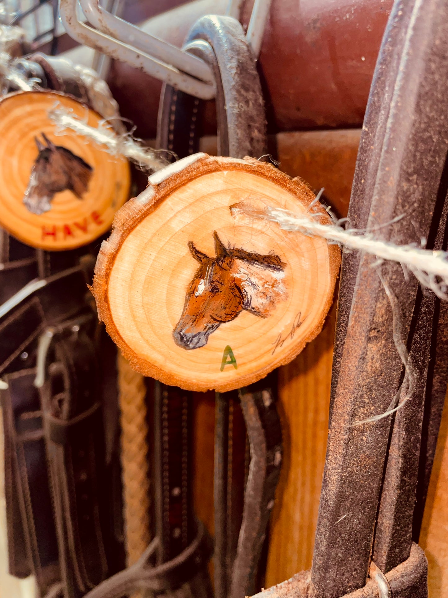 Have A Merry Cowboy Christmas Wooden Garland