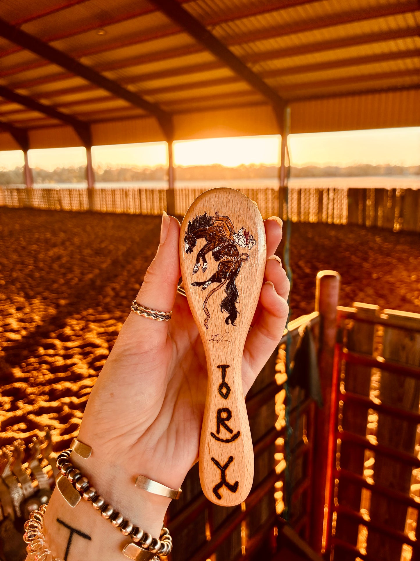 Buster Wooden Baby Hair Brush