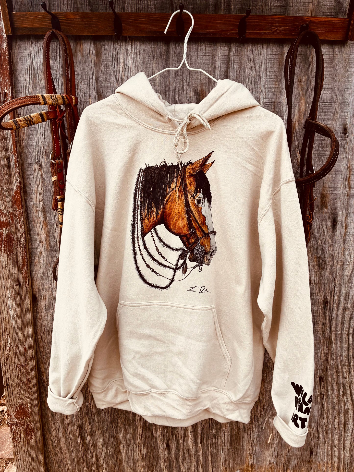Ramblin Man Tan Hoodie
