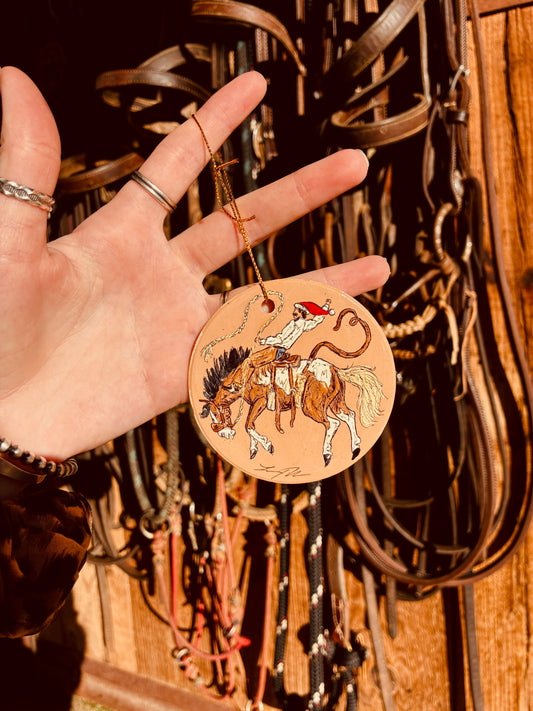 Frost Hanpainted Ornament