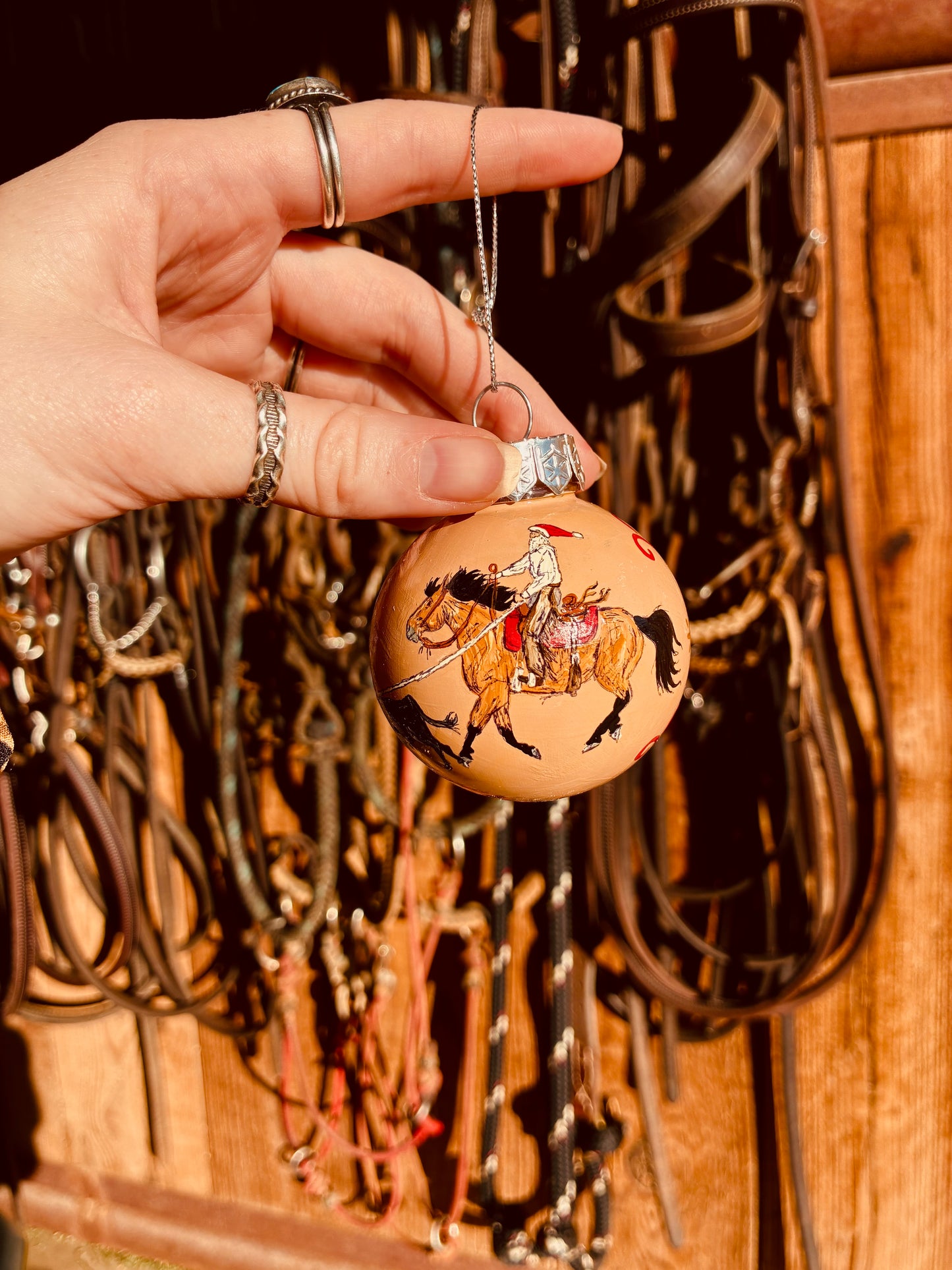 Buckaroo Small HANDPAINTED Ornament