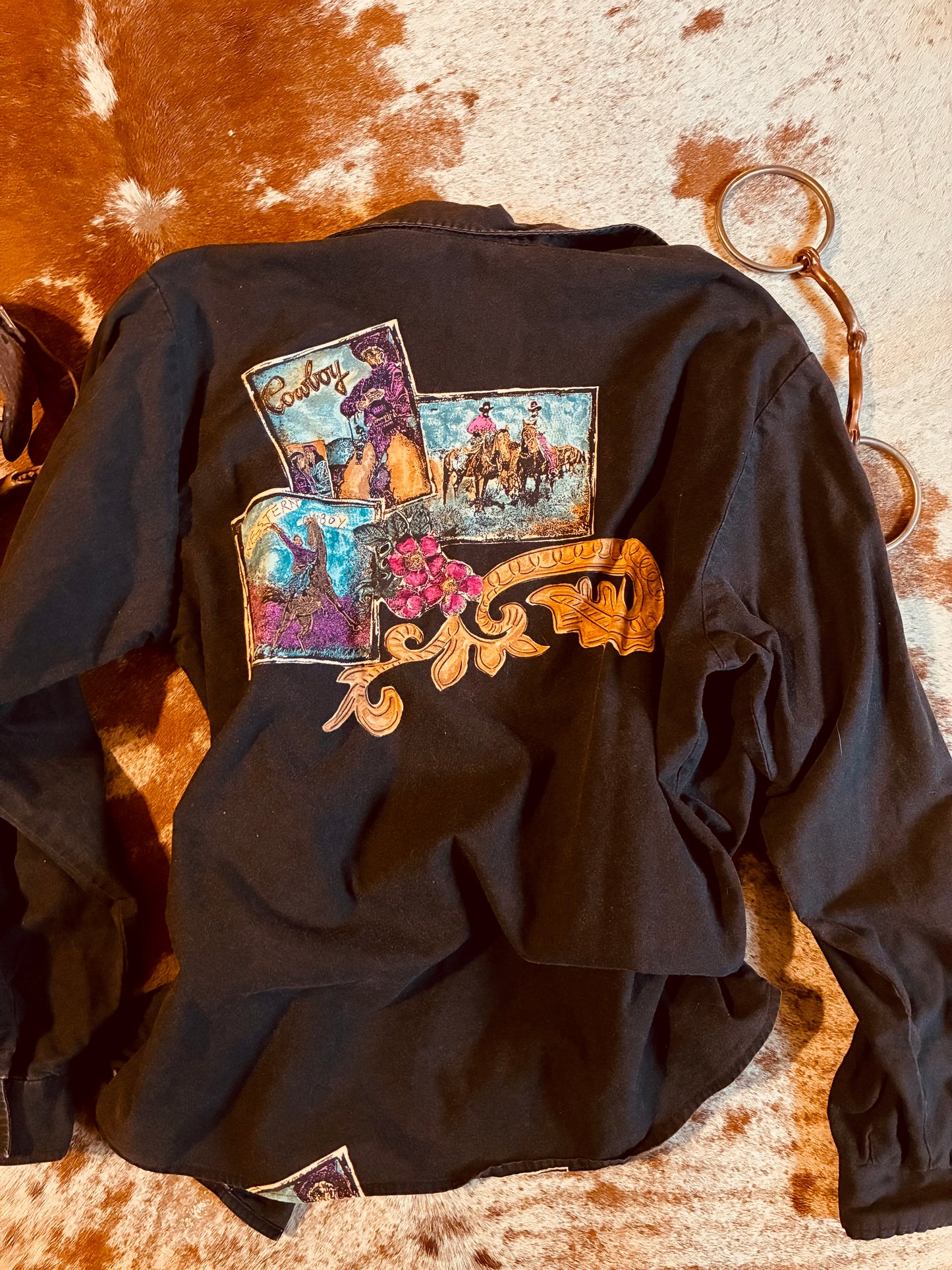 Women’s Vintage Roper Shirt Large