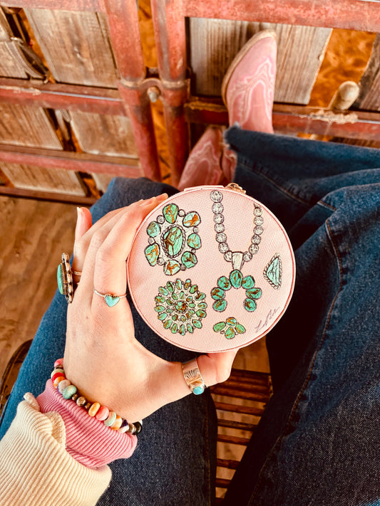 Jewels Round Mini Case