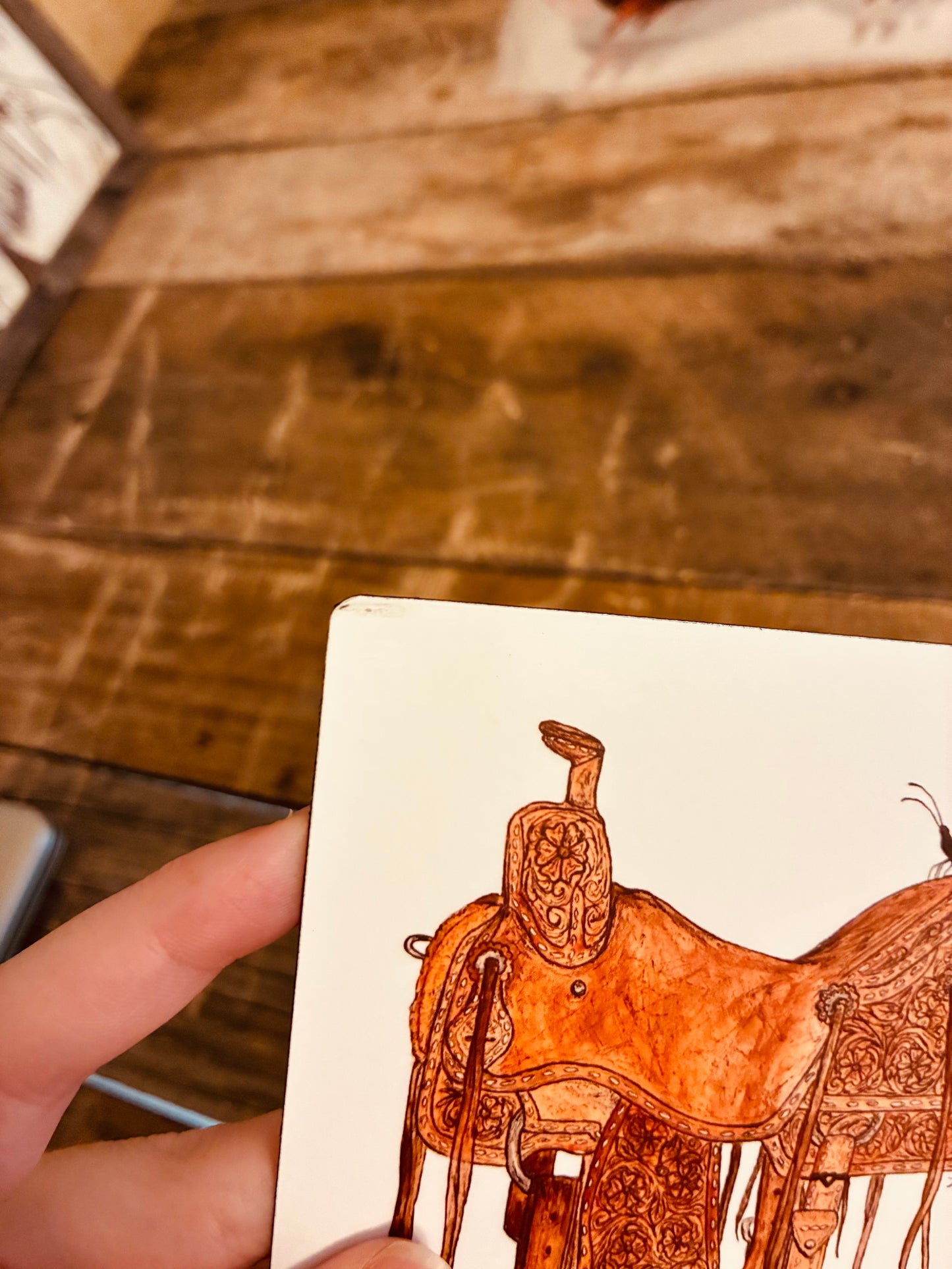 Damaged Flutterby Ride Magnet 4x5.5