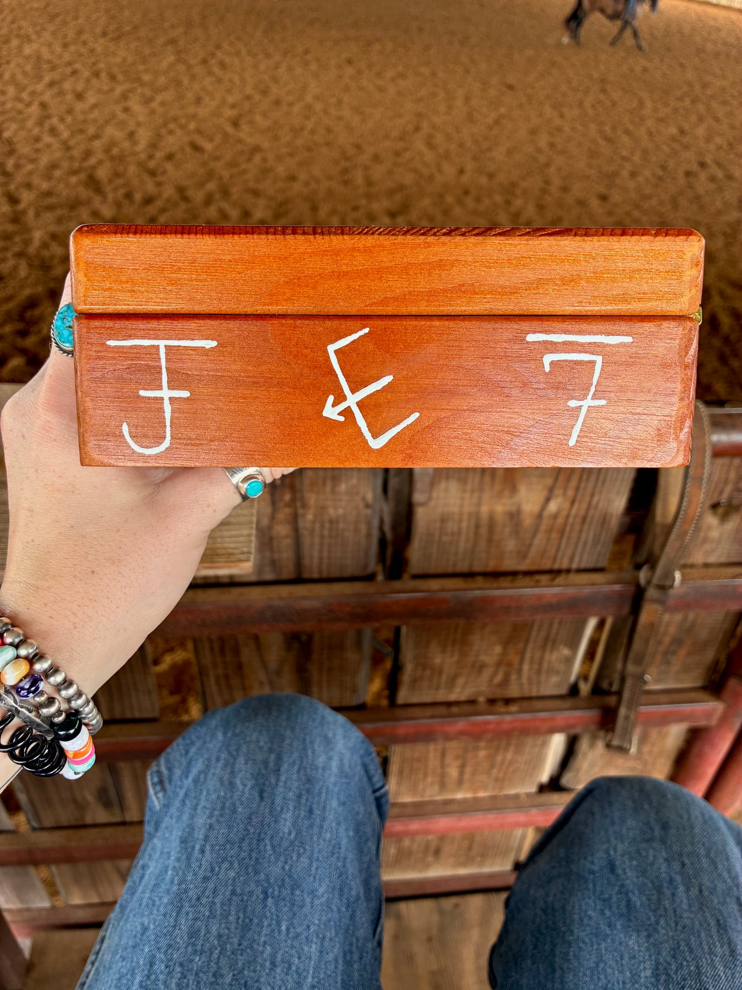 Rope It Wooden Jewelry Box