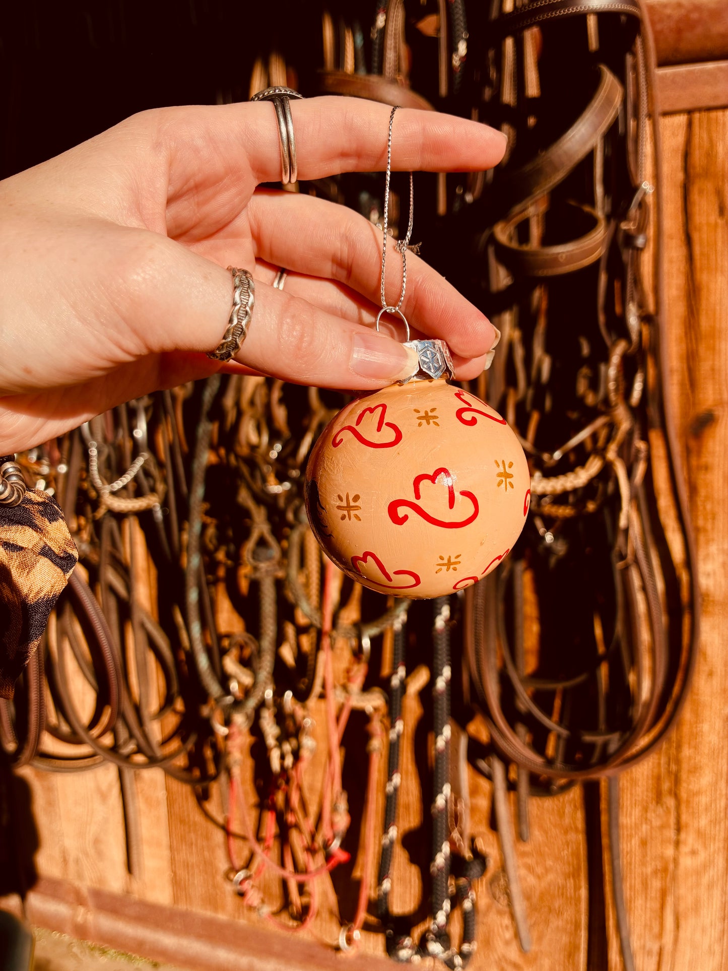 Buckaroo Small HANDPAINTED Ornament