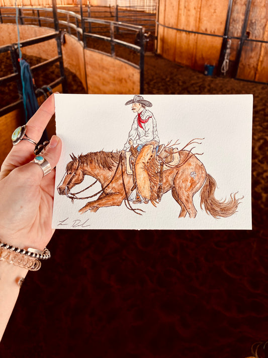 How Lucky Am I Original Painting