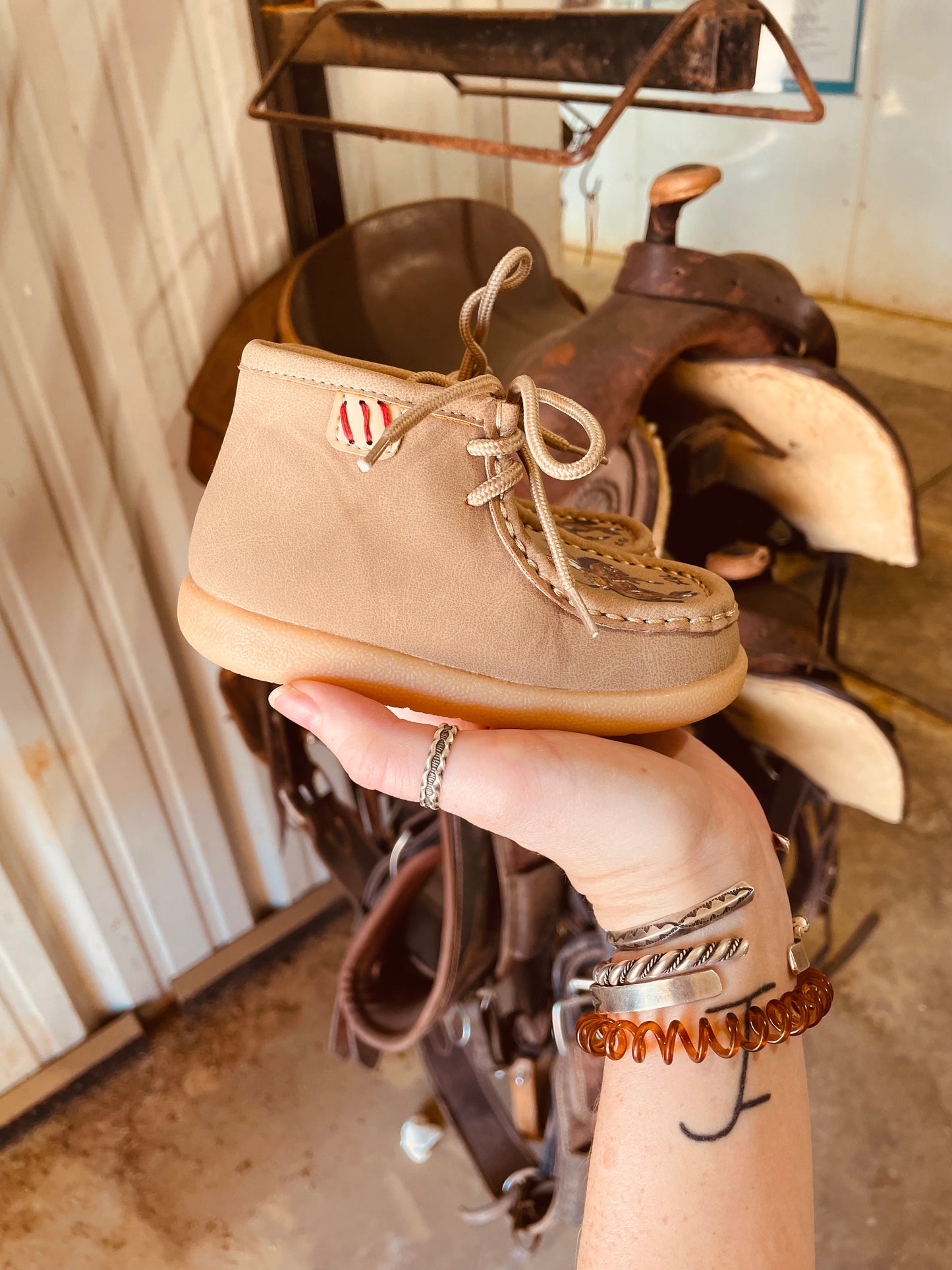 Rankkkkk Baby Moccasins Toddler Sz 8