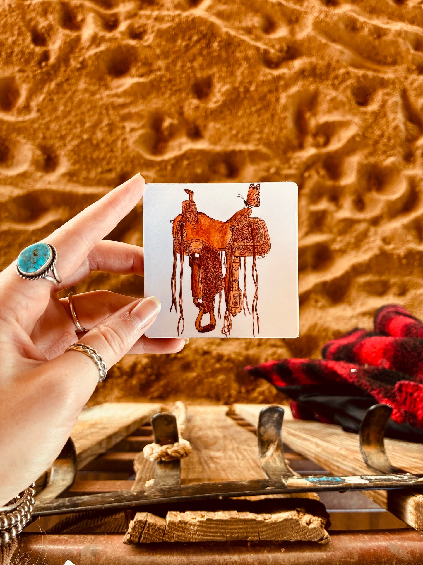 Flutterby Ride Magnet