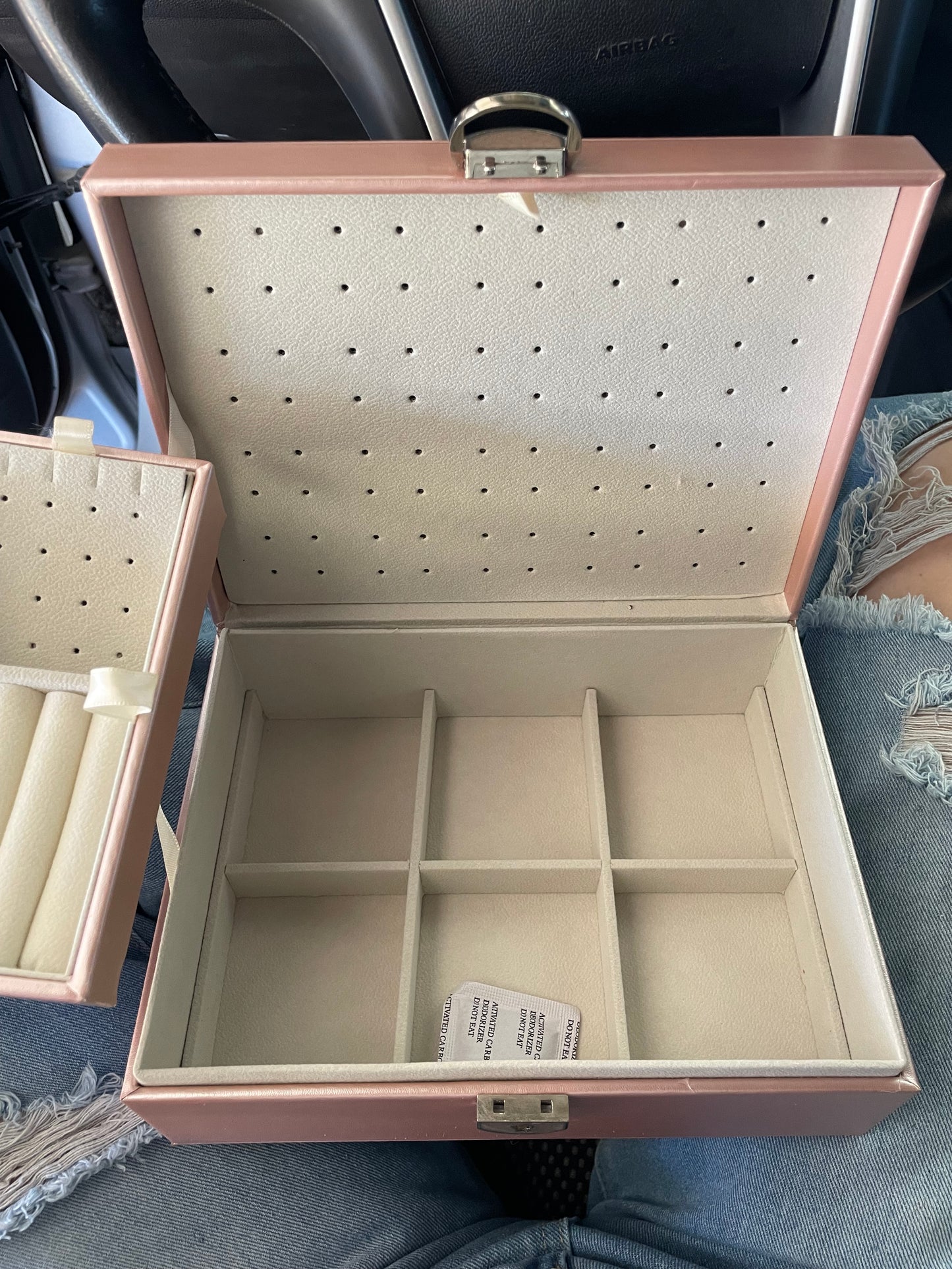 Rank XL Pink Jewelry Box