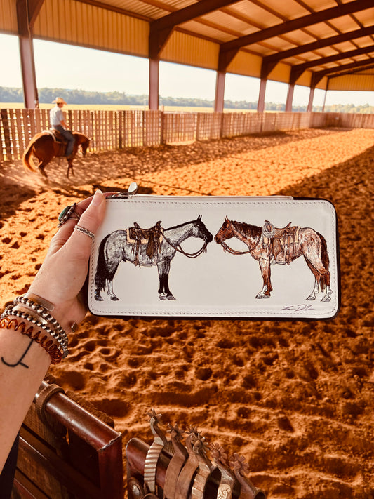 Loverzzz Handpainted Cowhide Case