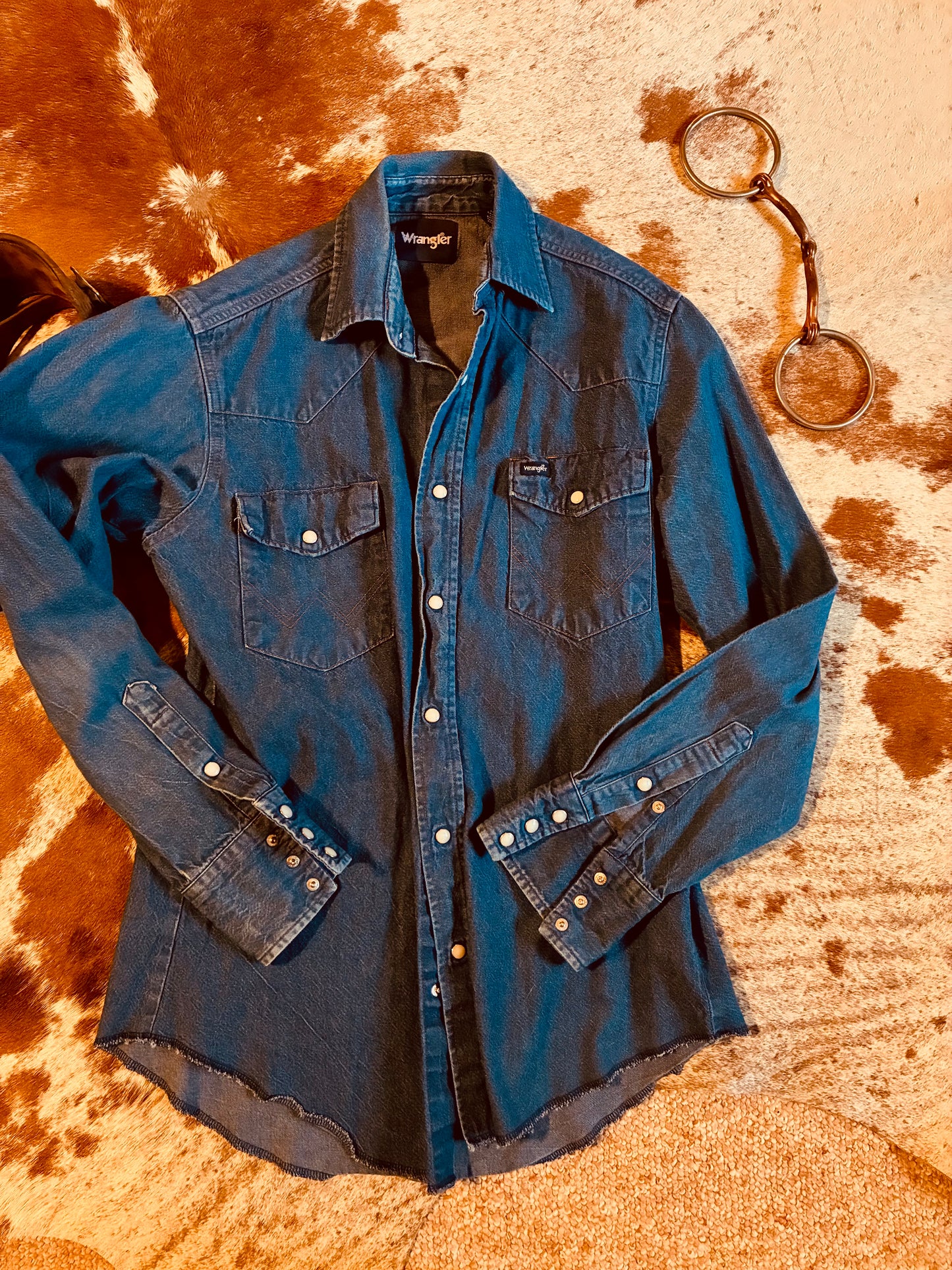 Men’s Wrangler Denim Shirt 15x34