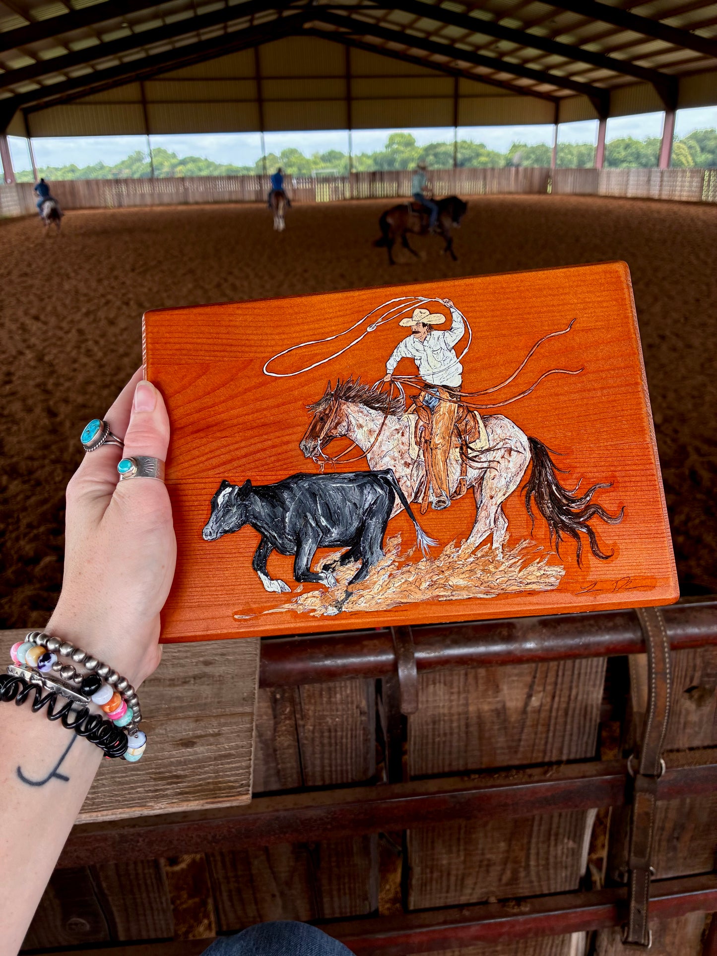 Rope It Wooden Jewelry Box