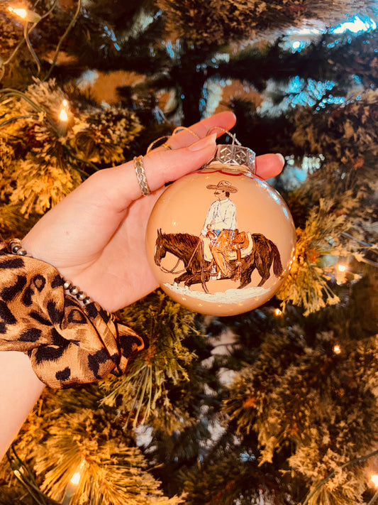 Cut It Large HANDPAINTED Ornament