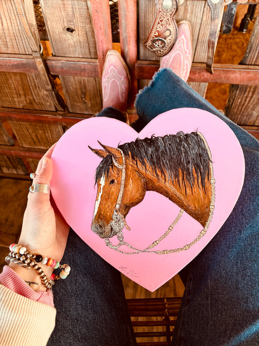 Clementine Handpainted Valentine’s Box