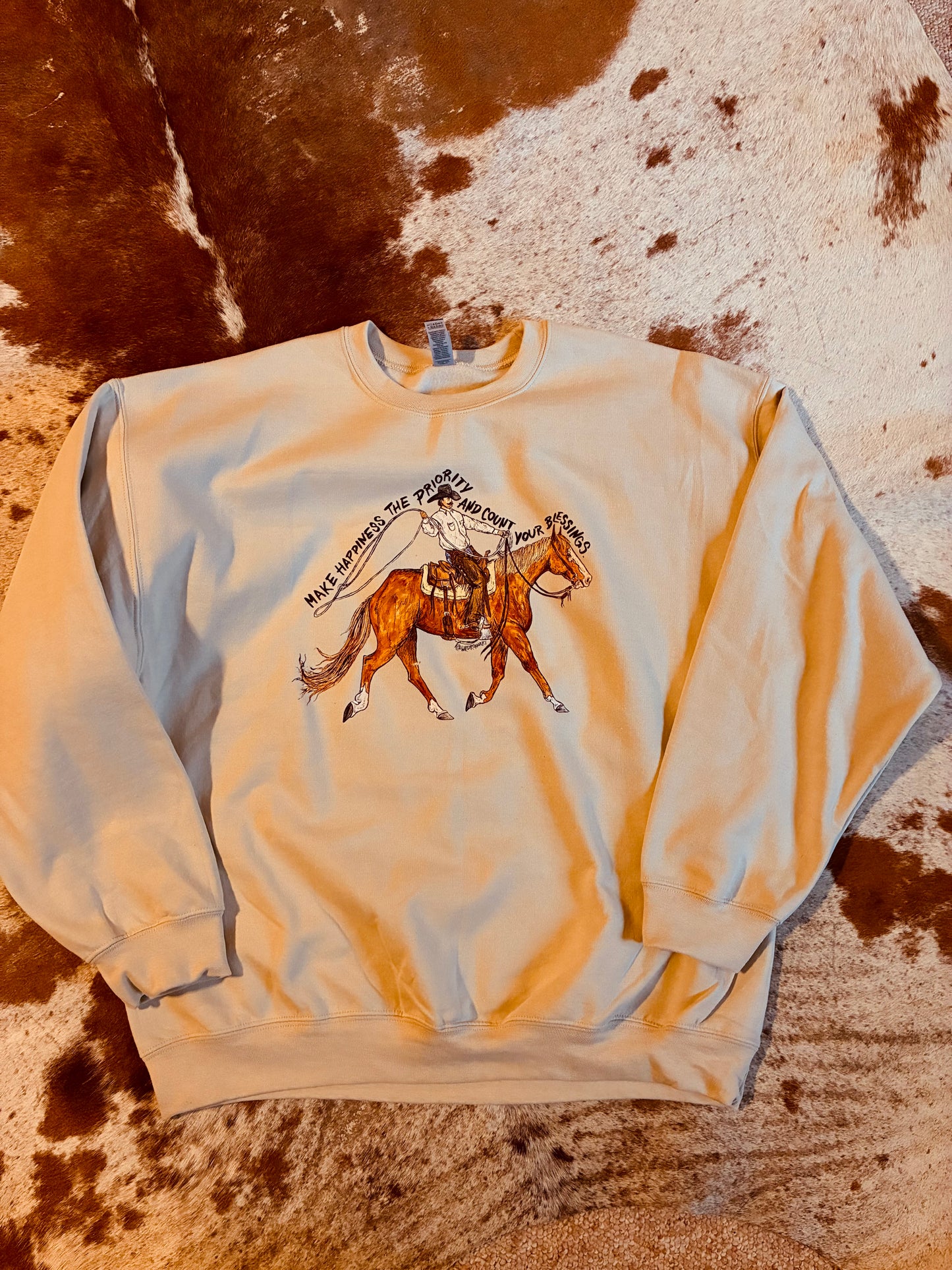 DISCOUNTED Tan Crewneck XL
