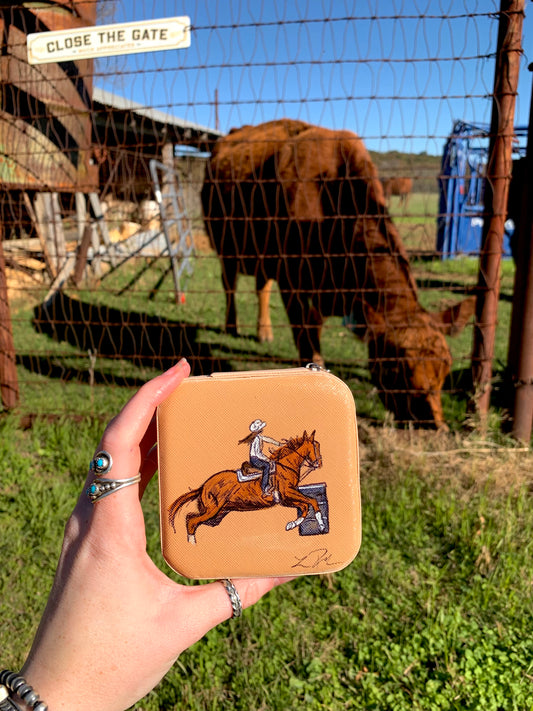 Runnin Barrels Mini Pink Case