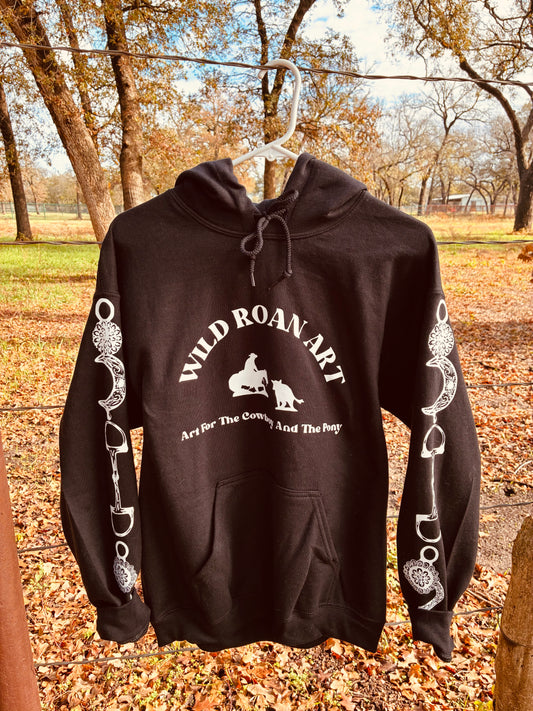 WRA Bitty Black Hoodie