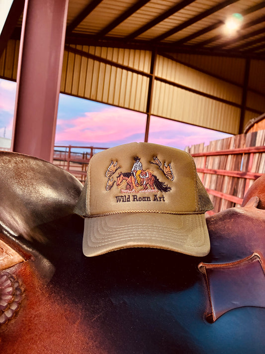 Wild Roan Art Foam Hat