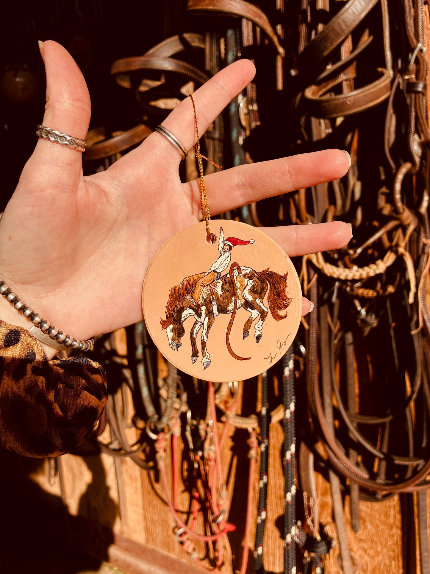 Jingle Hanpainted Ornament