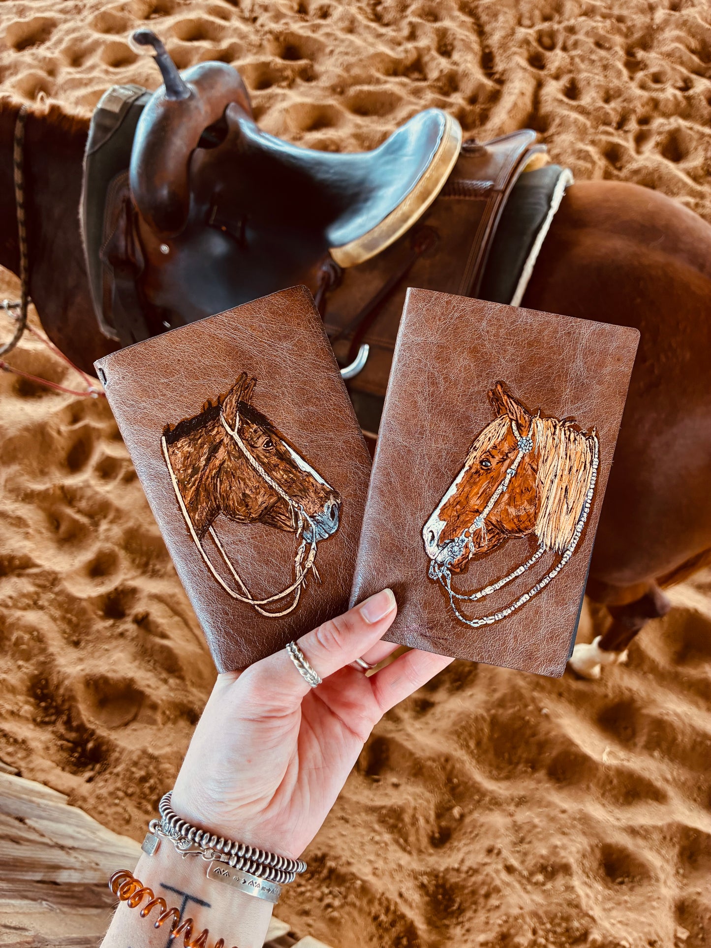 Genuine Leather Vow Books