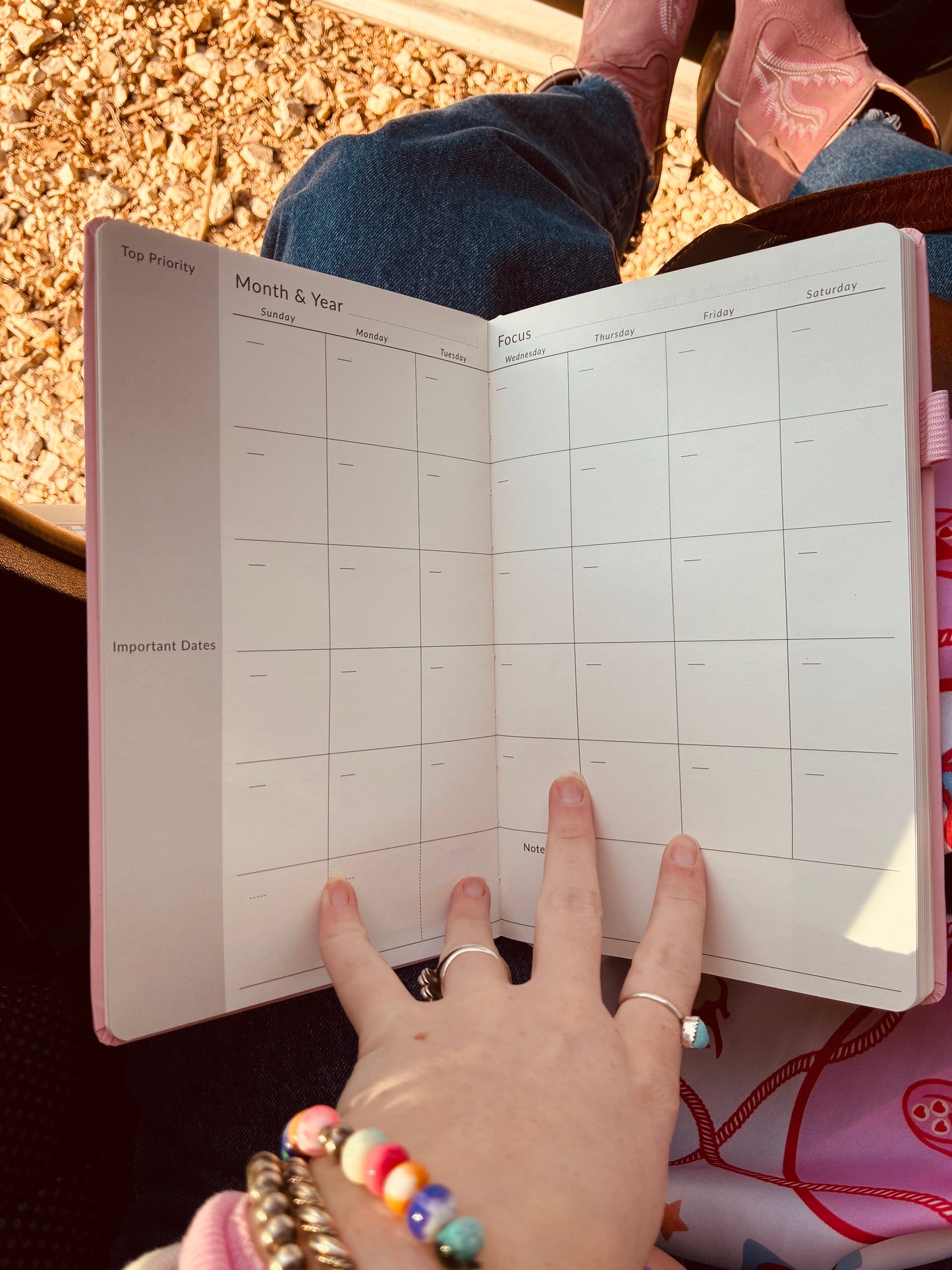 How Lucky Undated Planner