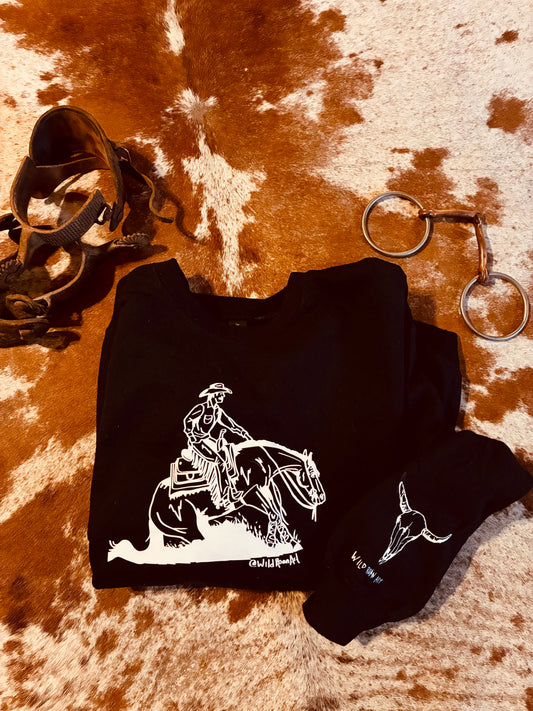 DISCOUNTED Black Crewneck L