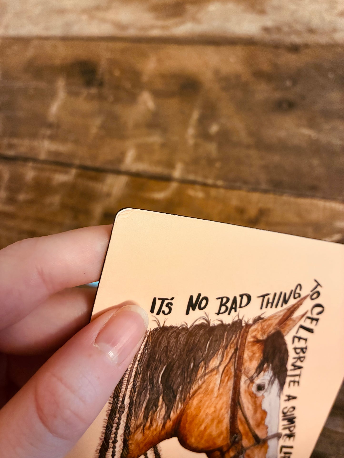 Damaged Ramblin’ Man Magnet 4x5.5