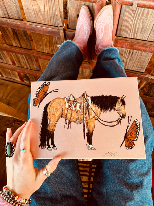 5 Layer Rose Gold Jewelry Box