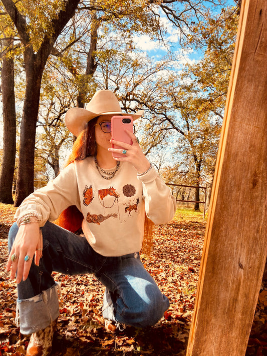 Fraulein Tan Crewneck