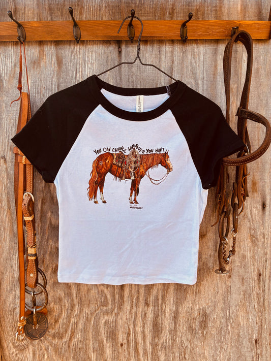 You Can Change Baby Tee