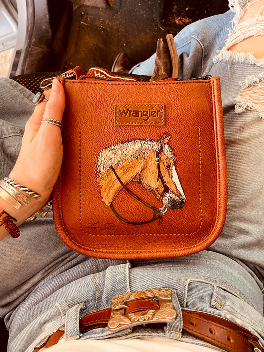 The Palo Princess HANDPAINTED Wrangler Crossbody