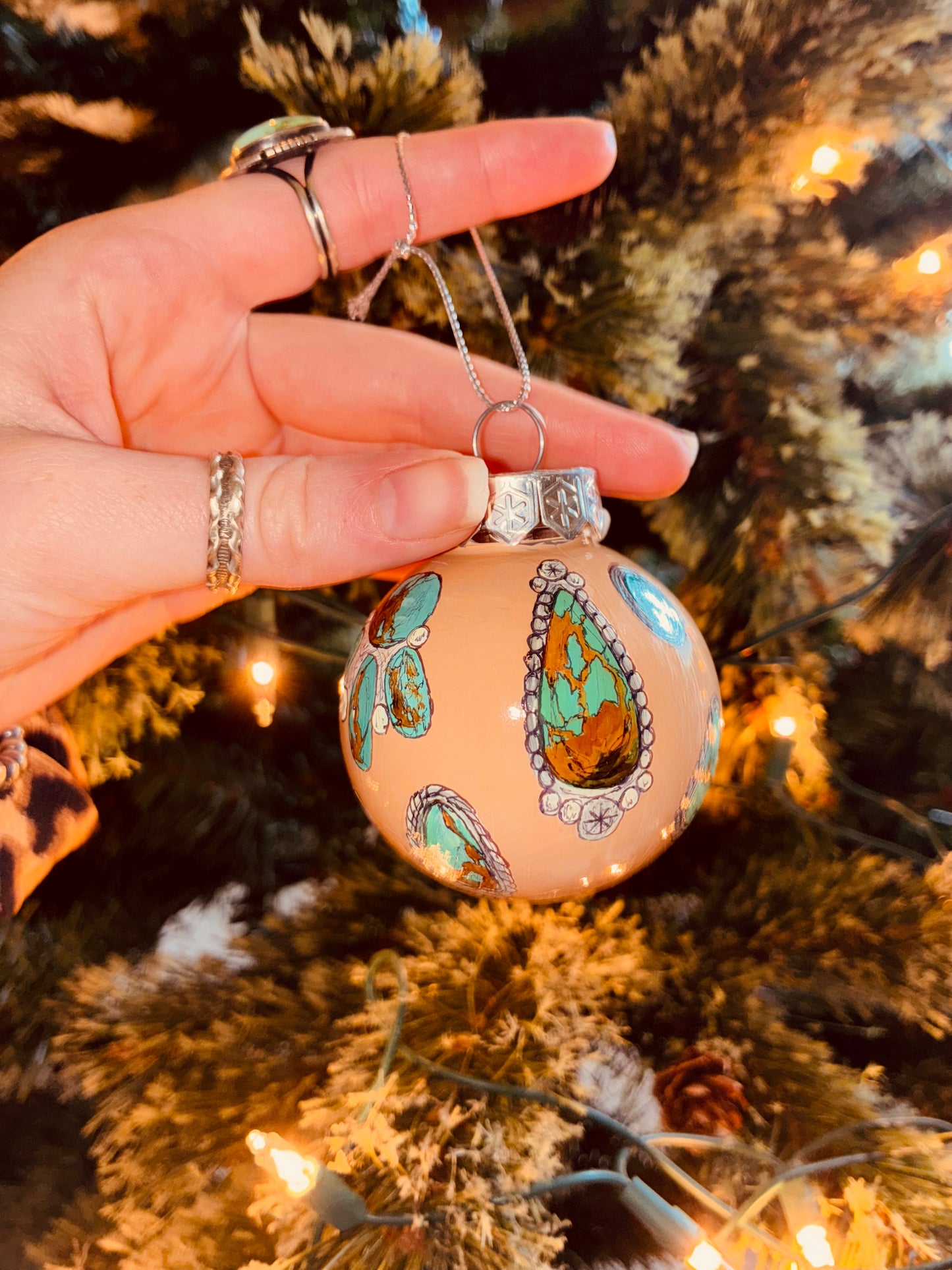 Claire Small HANDPAINTED Ornament