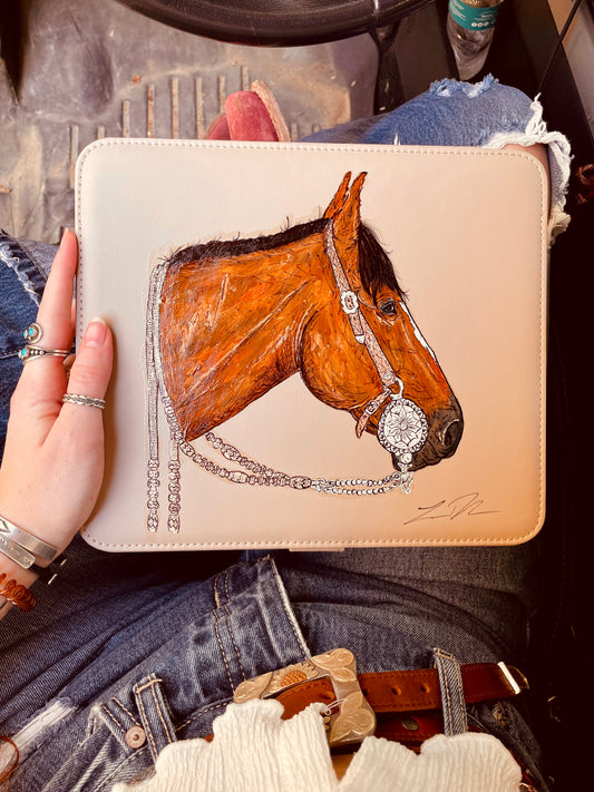 Mountain Mare Large Jewelry Case